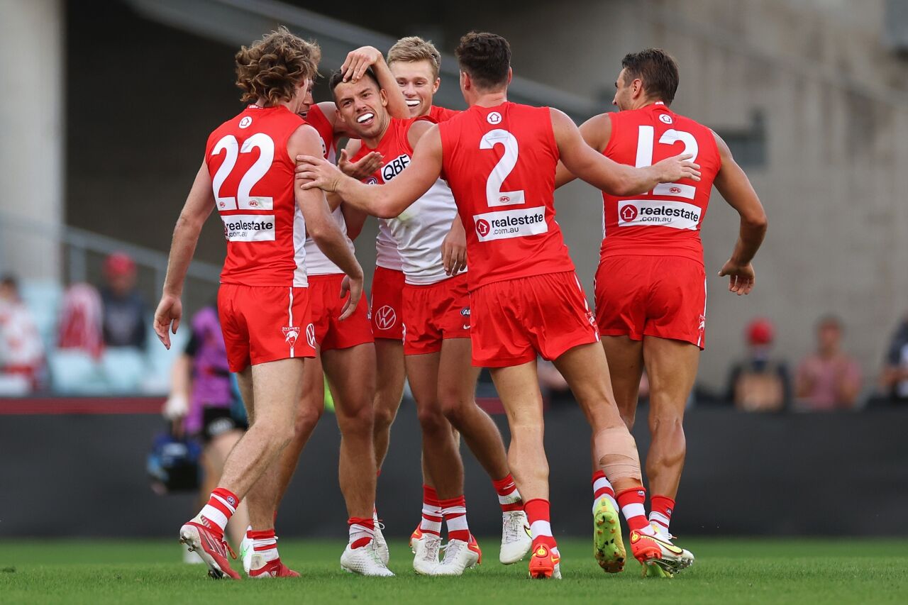 A Training session by a Sydney Swans player at Sydney Swans HQ