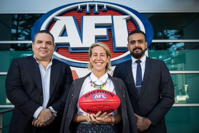 Sharp EIT Solutions become the AFL’s Official Wholesale Display Screens Partner